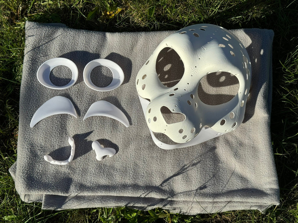 Cat 3D printed fursuit head base