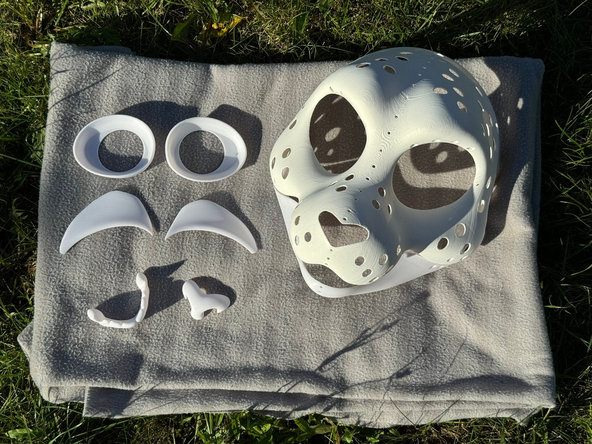 Cat 3D printed fursuit head base