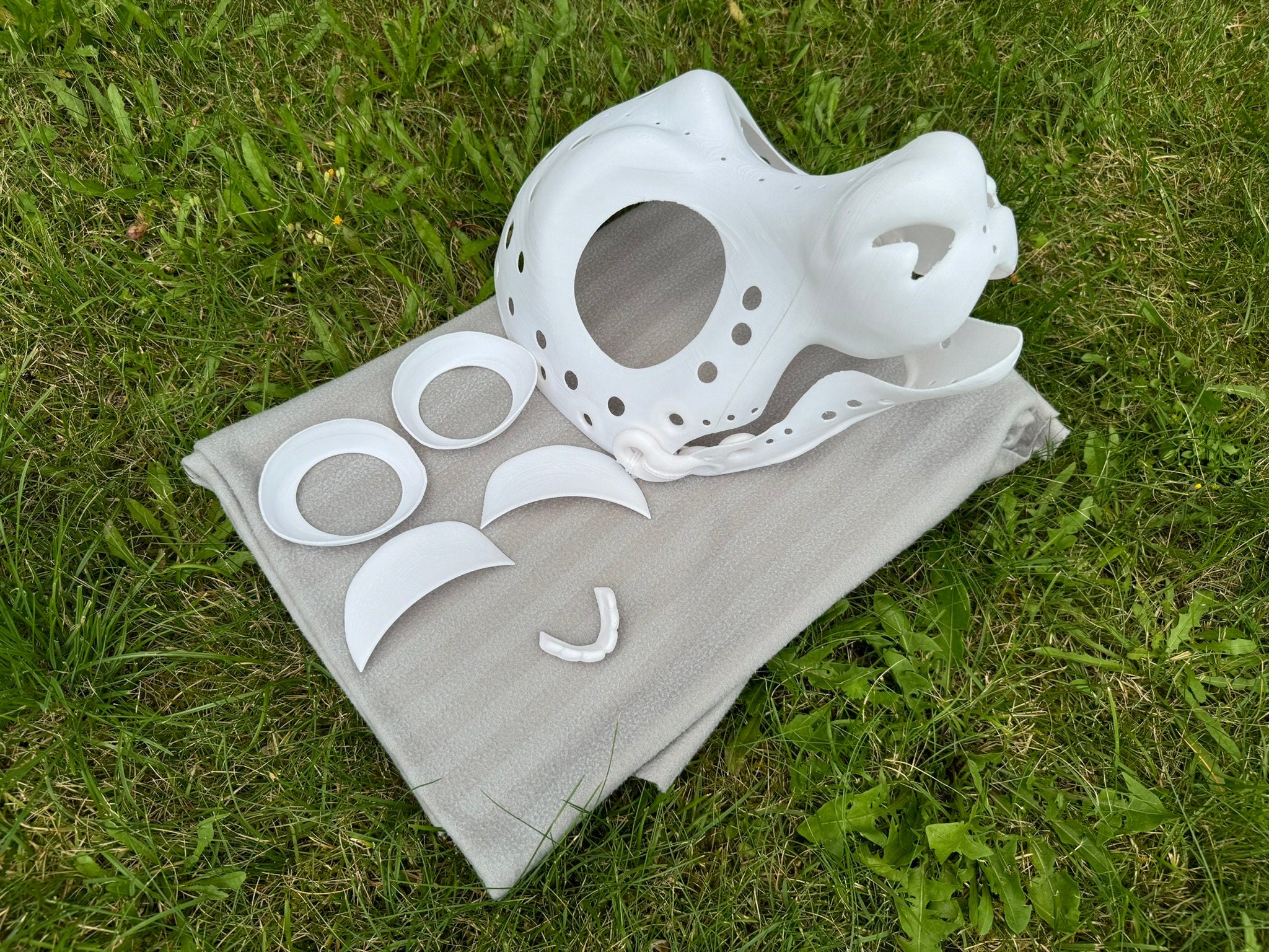 Deer 3D printed fursuit head base