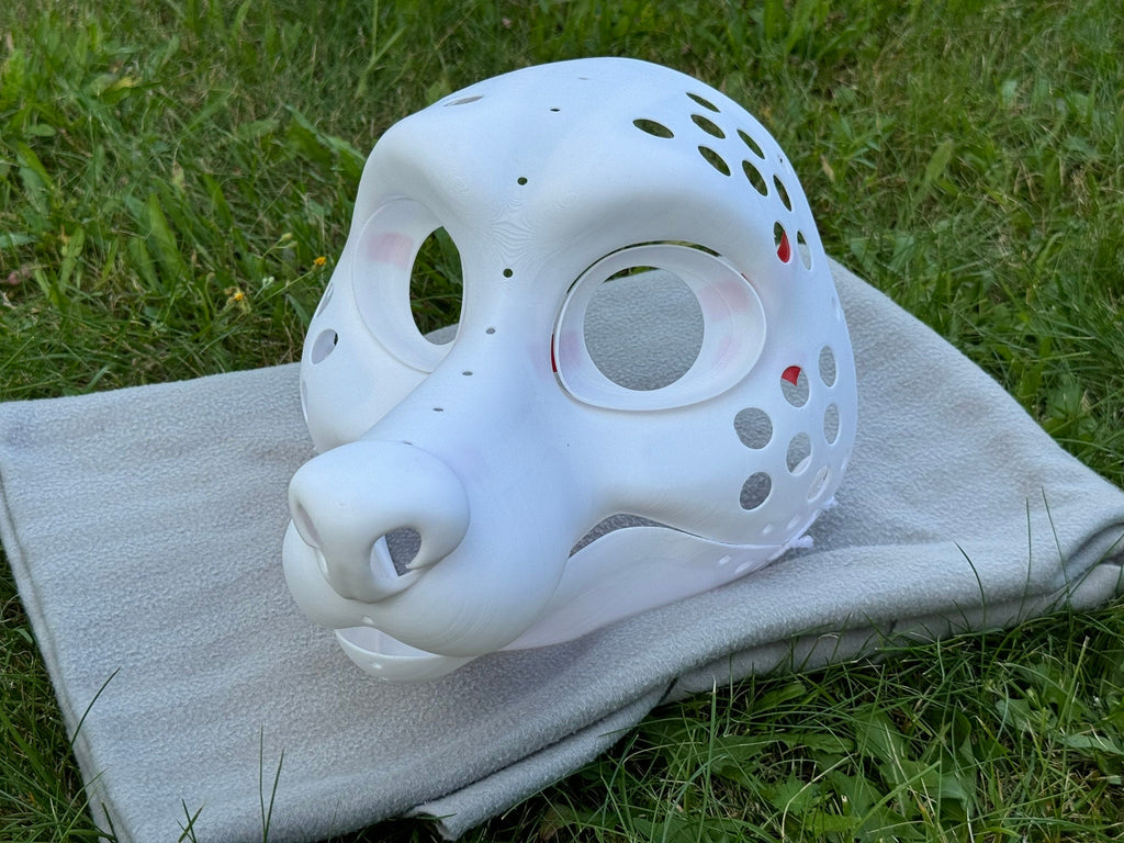 Fox 3D printed fursuit head base