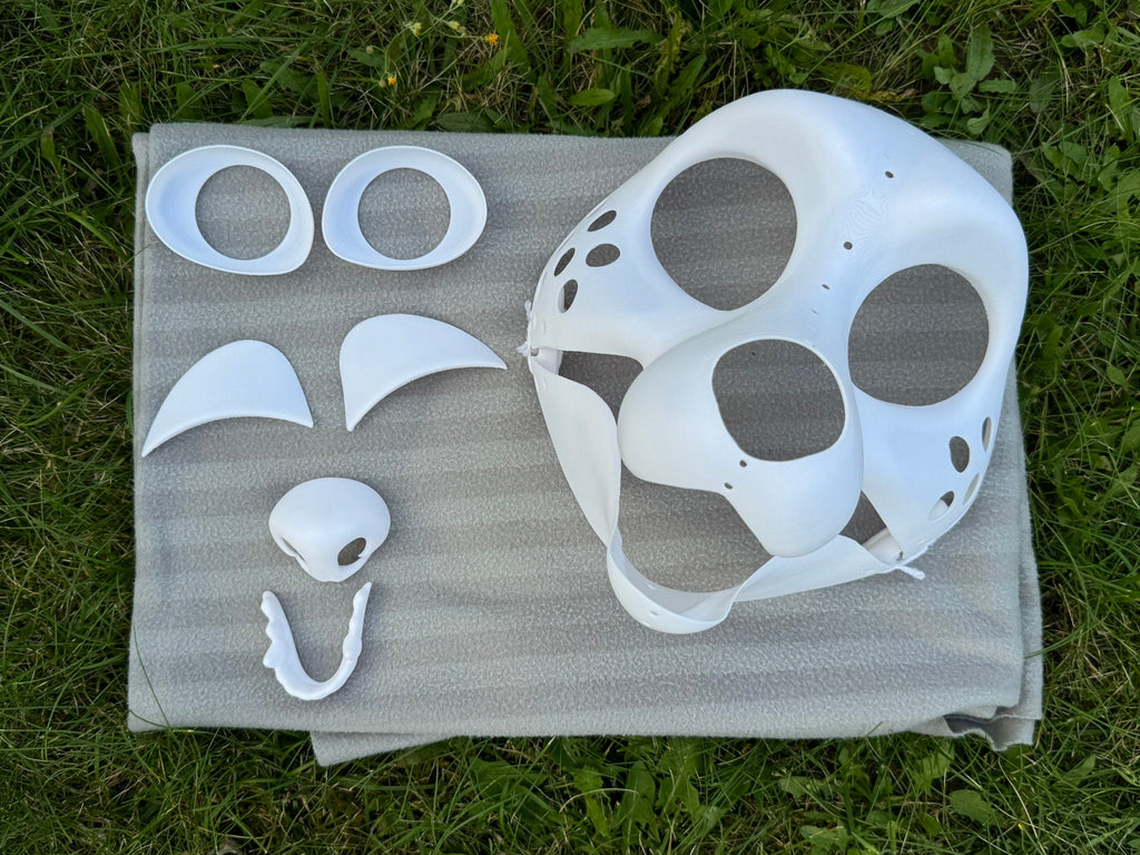 Fox 3D printed fursuit head base
