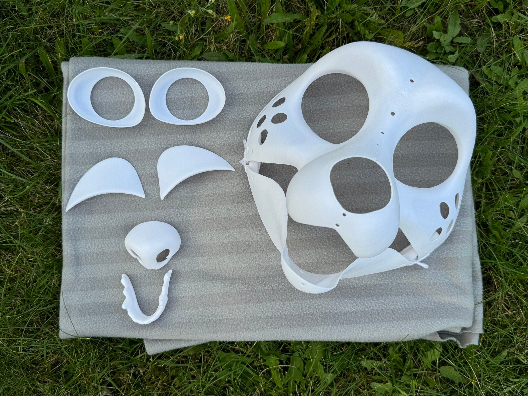 Fox 3D printed fursuit head base