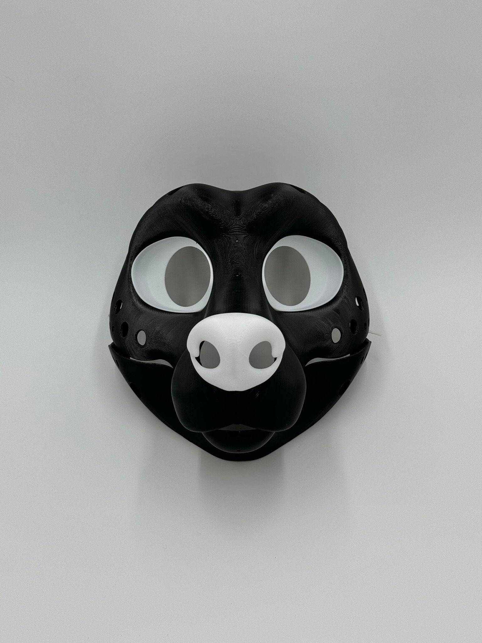 Husky 3D printed fursuit head base