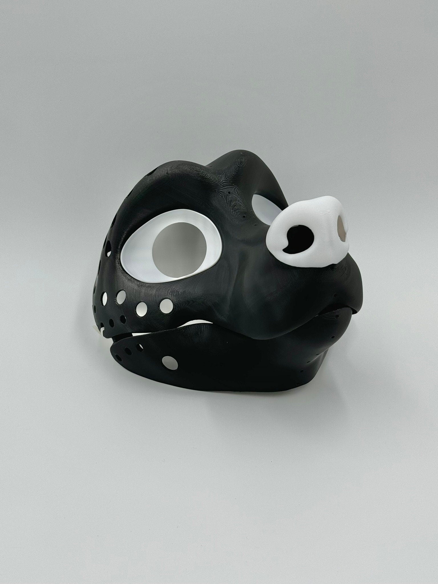 Husky 3D printed fursuit head base