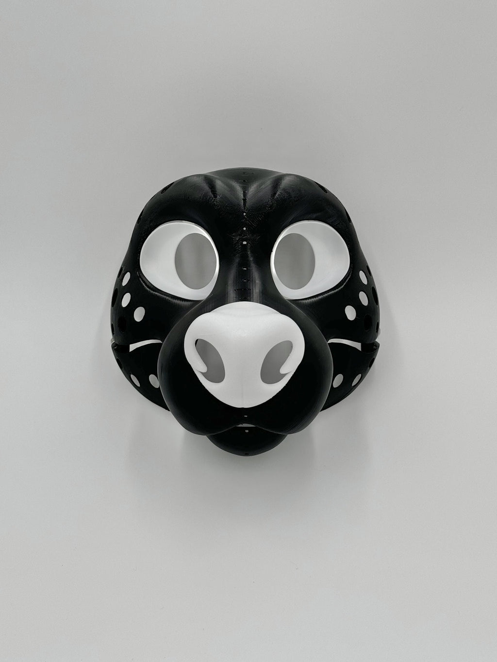Pitbull 3D printed fursuit head base