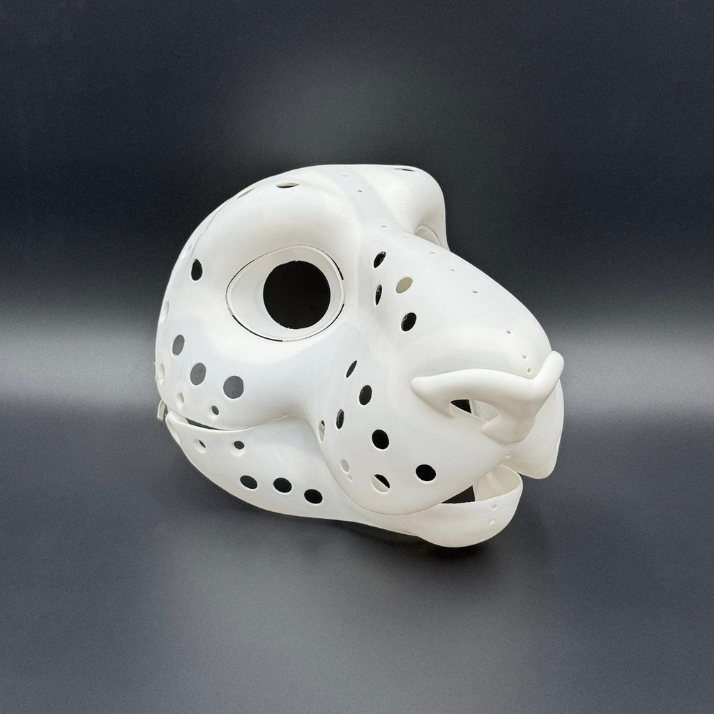 Smilodon Big Saber 3D printed fursuit head base