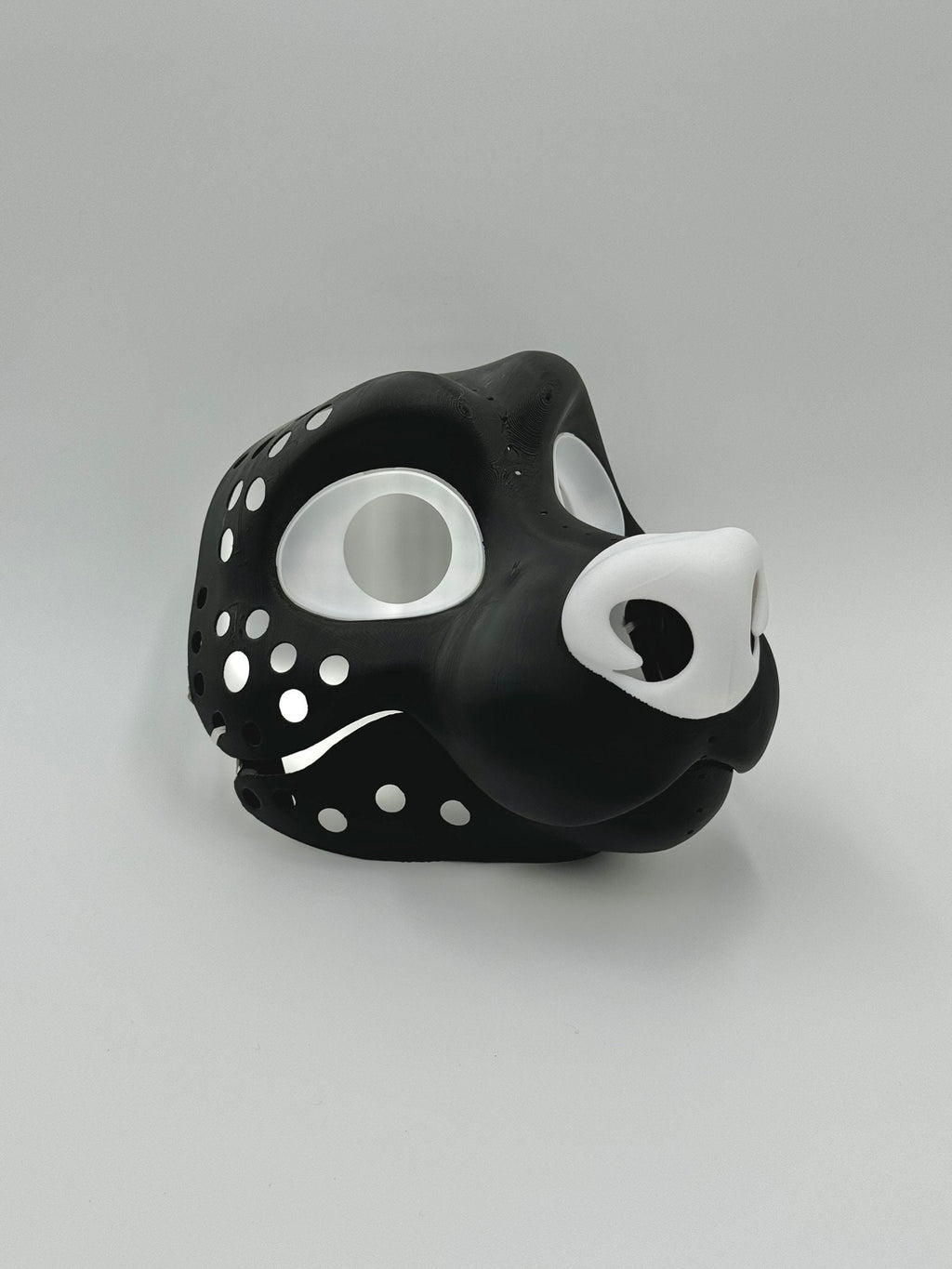 Pitbull 3D printed fursuit head base