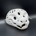 Snake Demon 3D printed fursuit head base with movable jaw