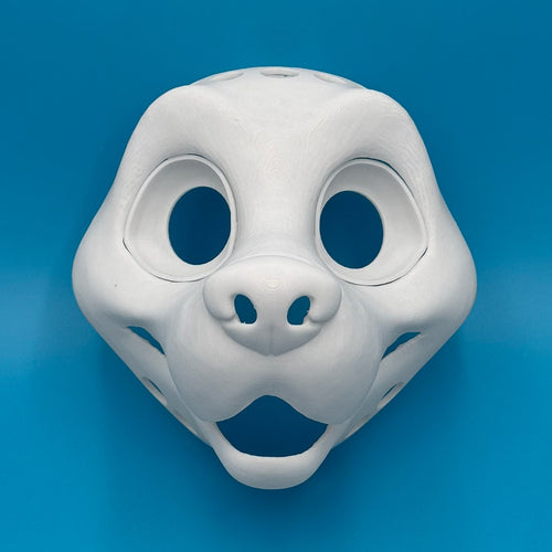 Canine 3D printed fursuit head base