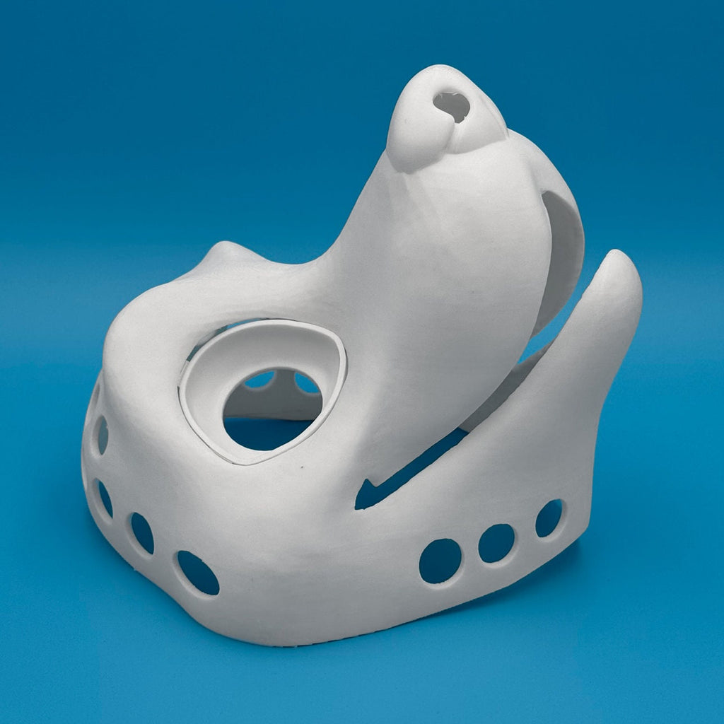 Canine 3D printed fursuit head base
