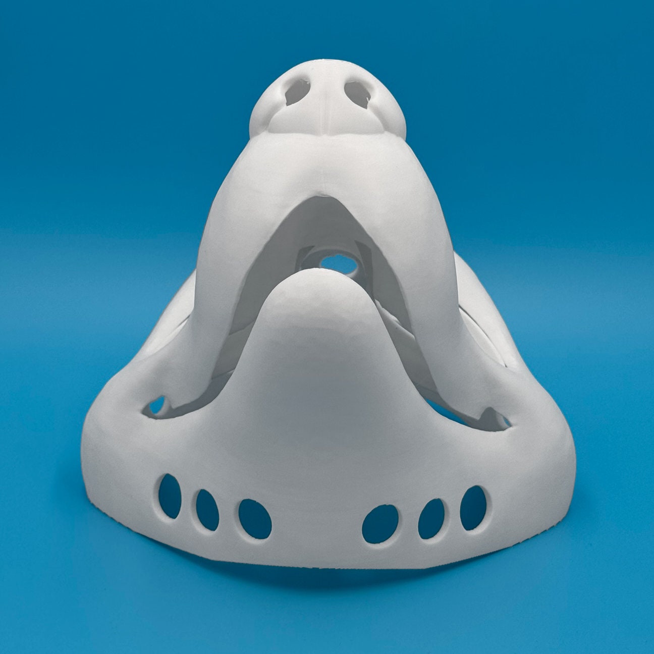 Canine 3D printed fursuit head base
