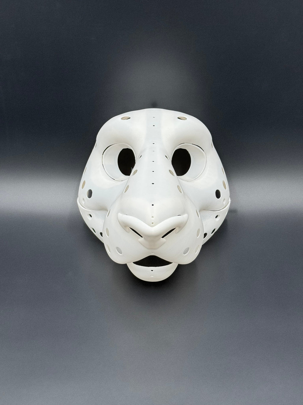 Smilodon Big Saber 3D printed fursuit head base