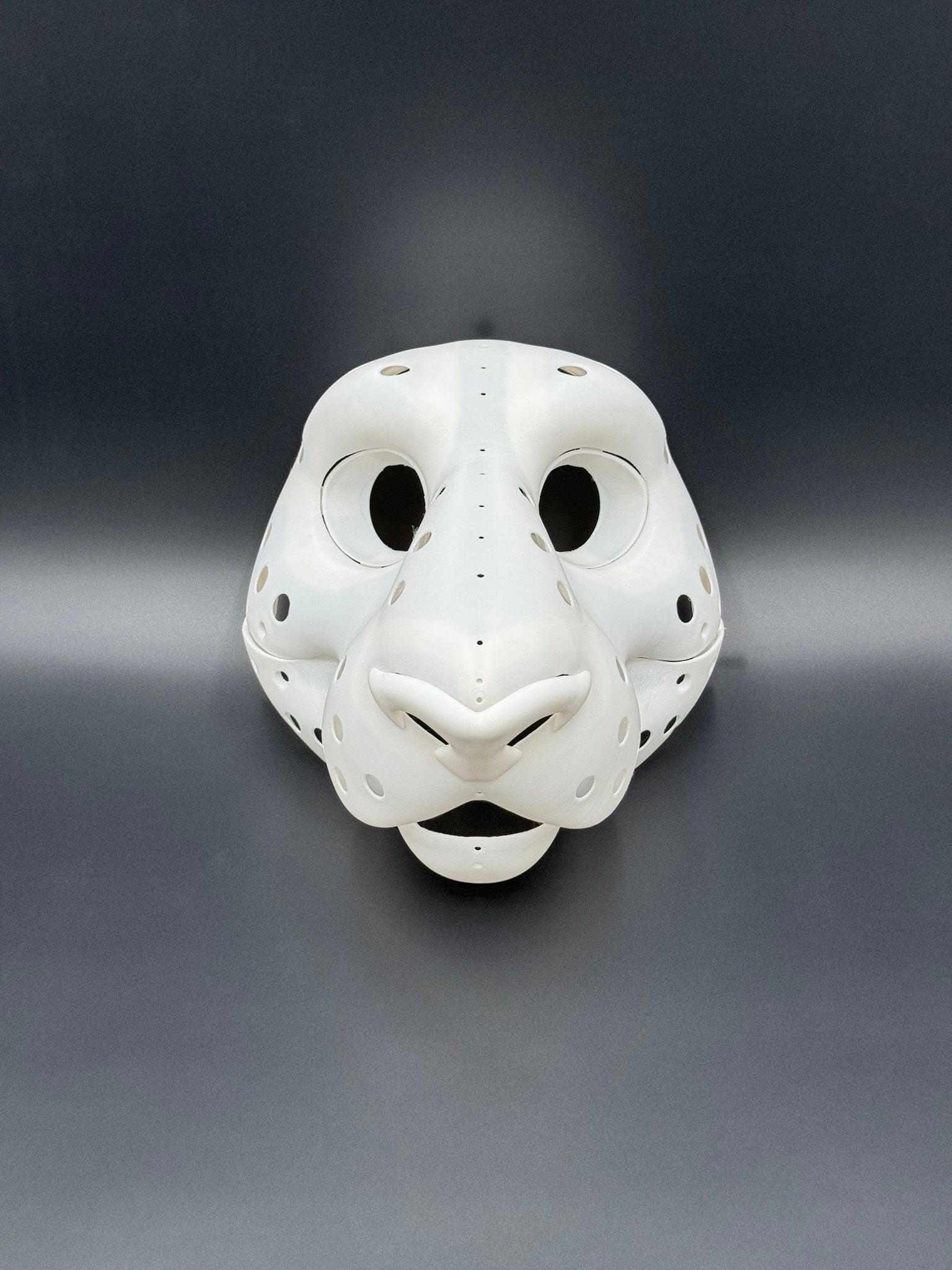 Smilodon Big Saber 3D printed fursuit head base
