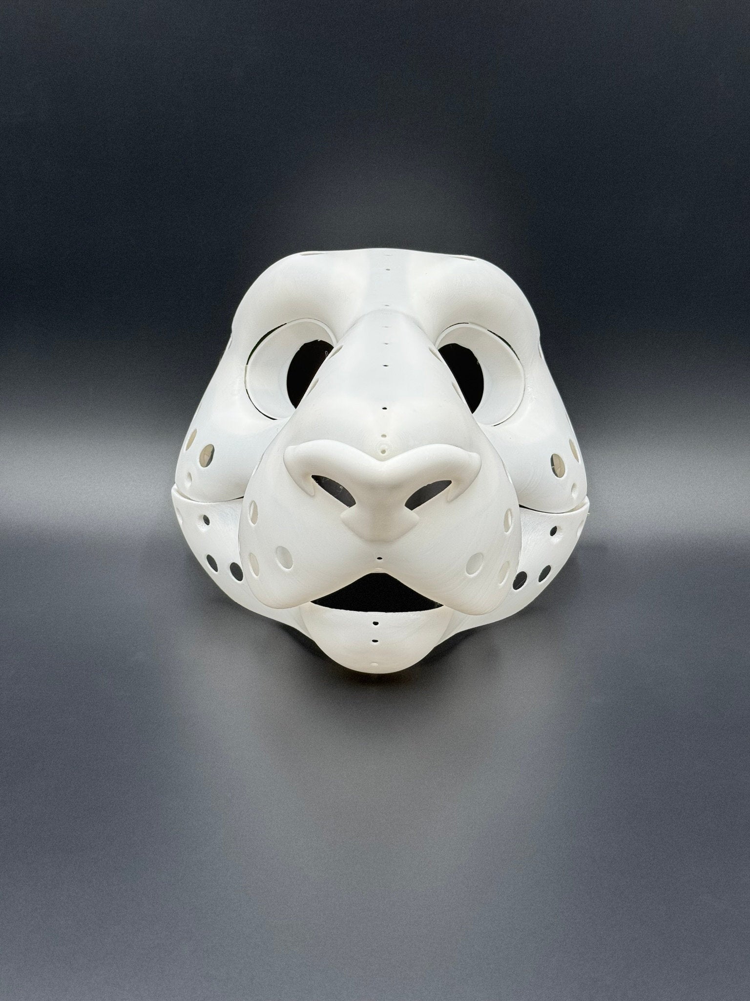Smilodon Big Saber 3D printed fursuit head base