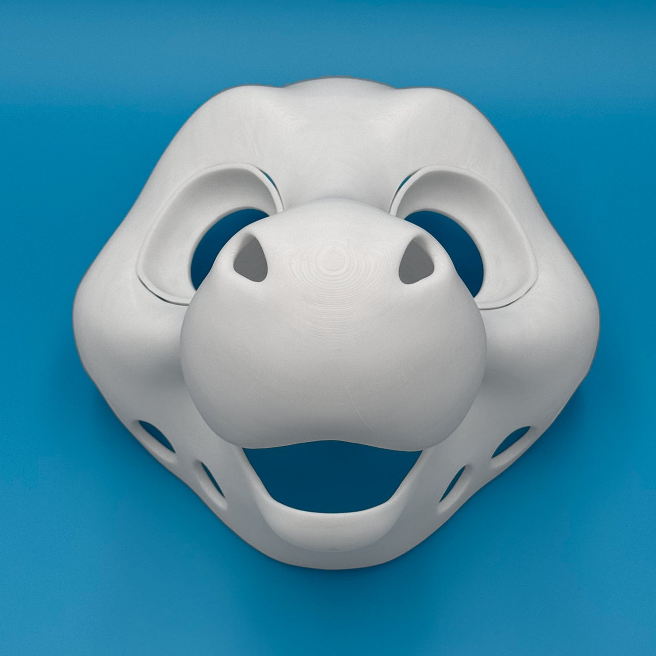 Dutch Angel Dragon 3D printed fursuit head base