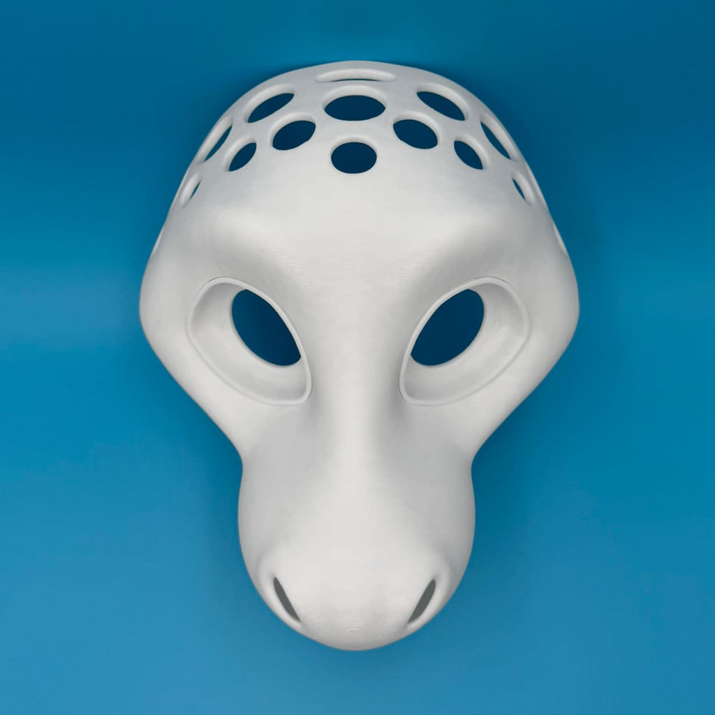 Dutch Angel Dragon 3D printed fursuit head base