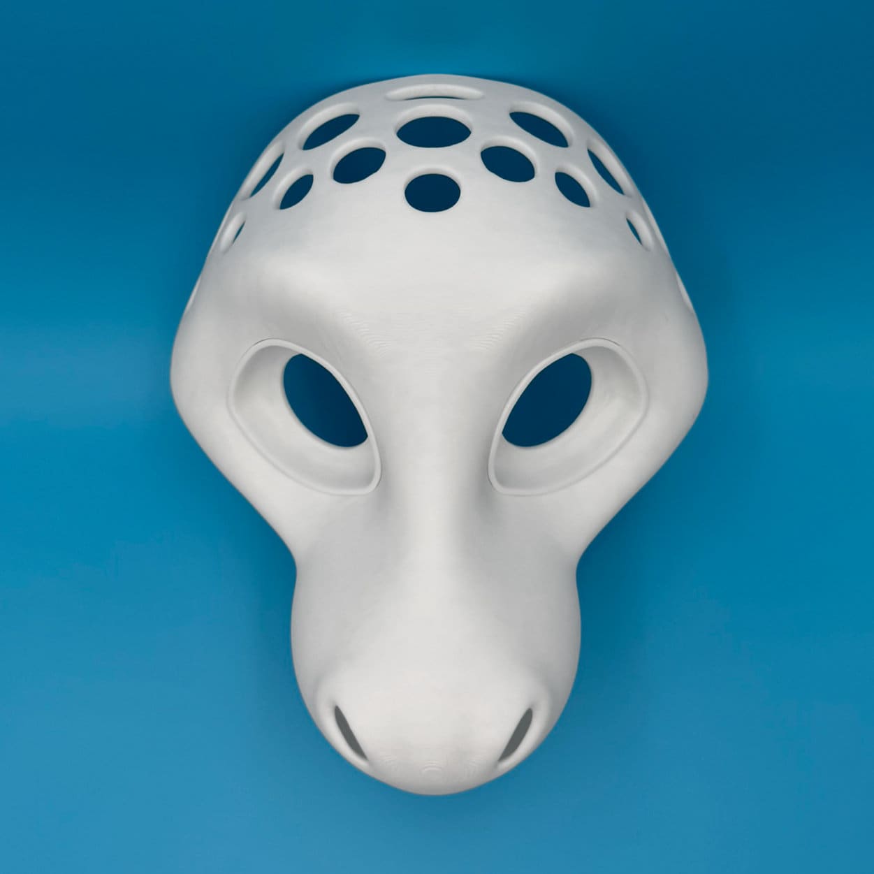 Dutch Angel Dragon 3D printed fursuit head base