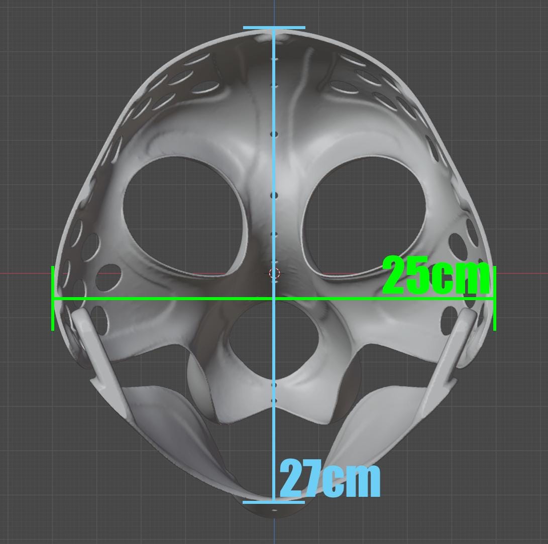 Fox 3D printed fursuit head base