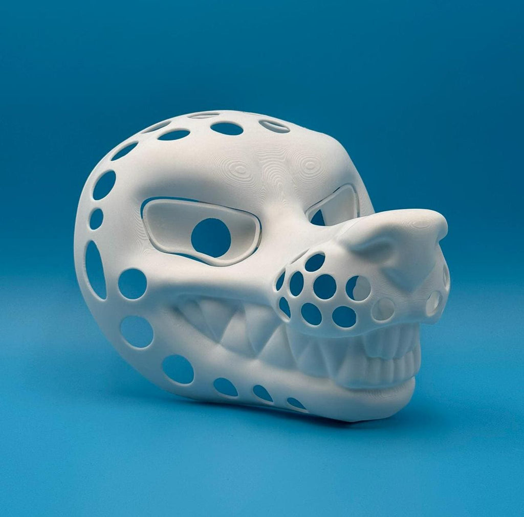 Toothy Dog 3D printed fursuit head base