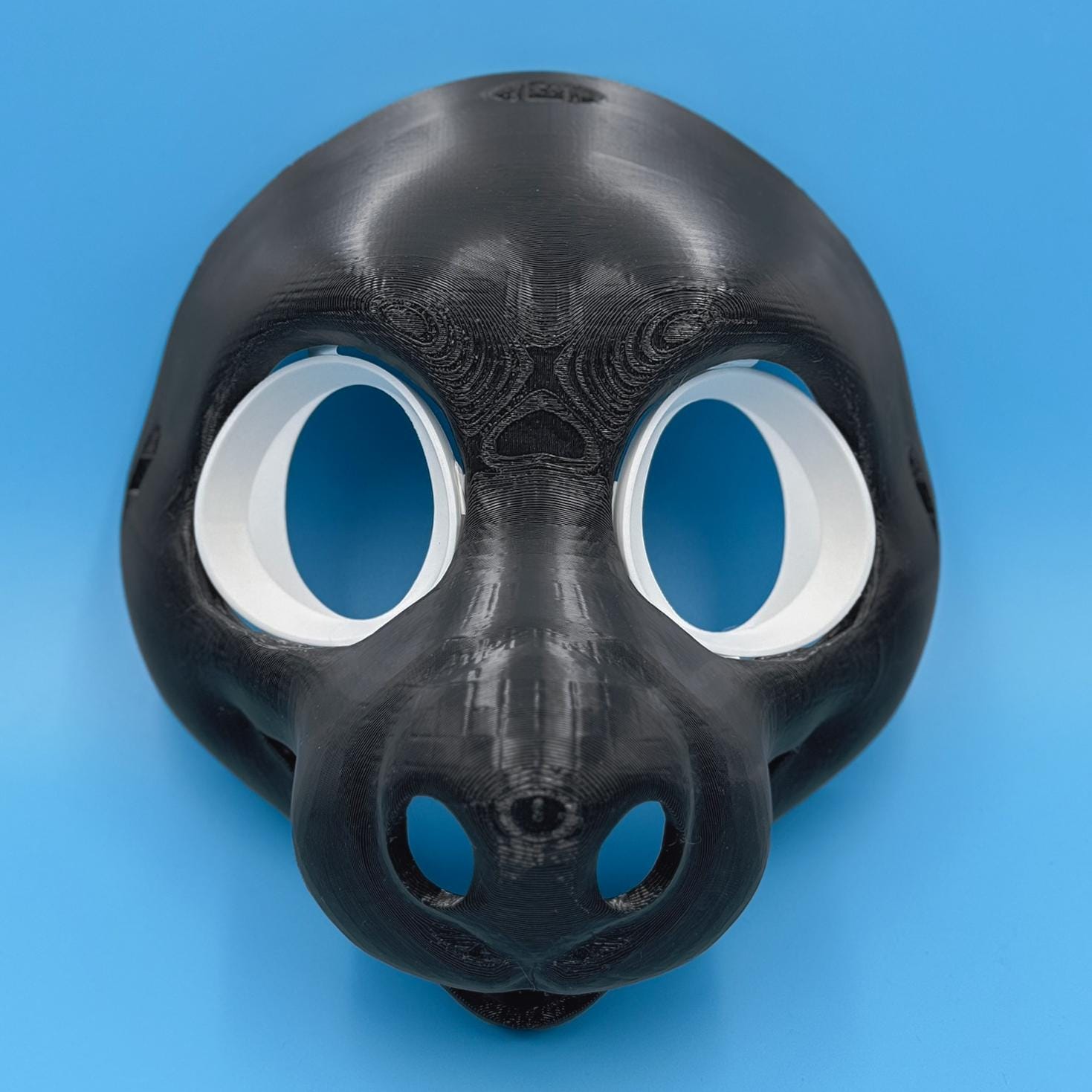 Toony Static Dog 3D printed fursuit head base