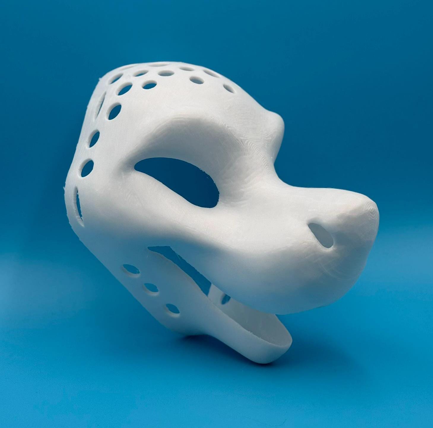 Manokit 3D printed fursuit head base