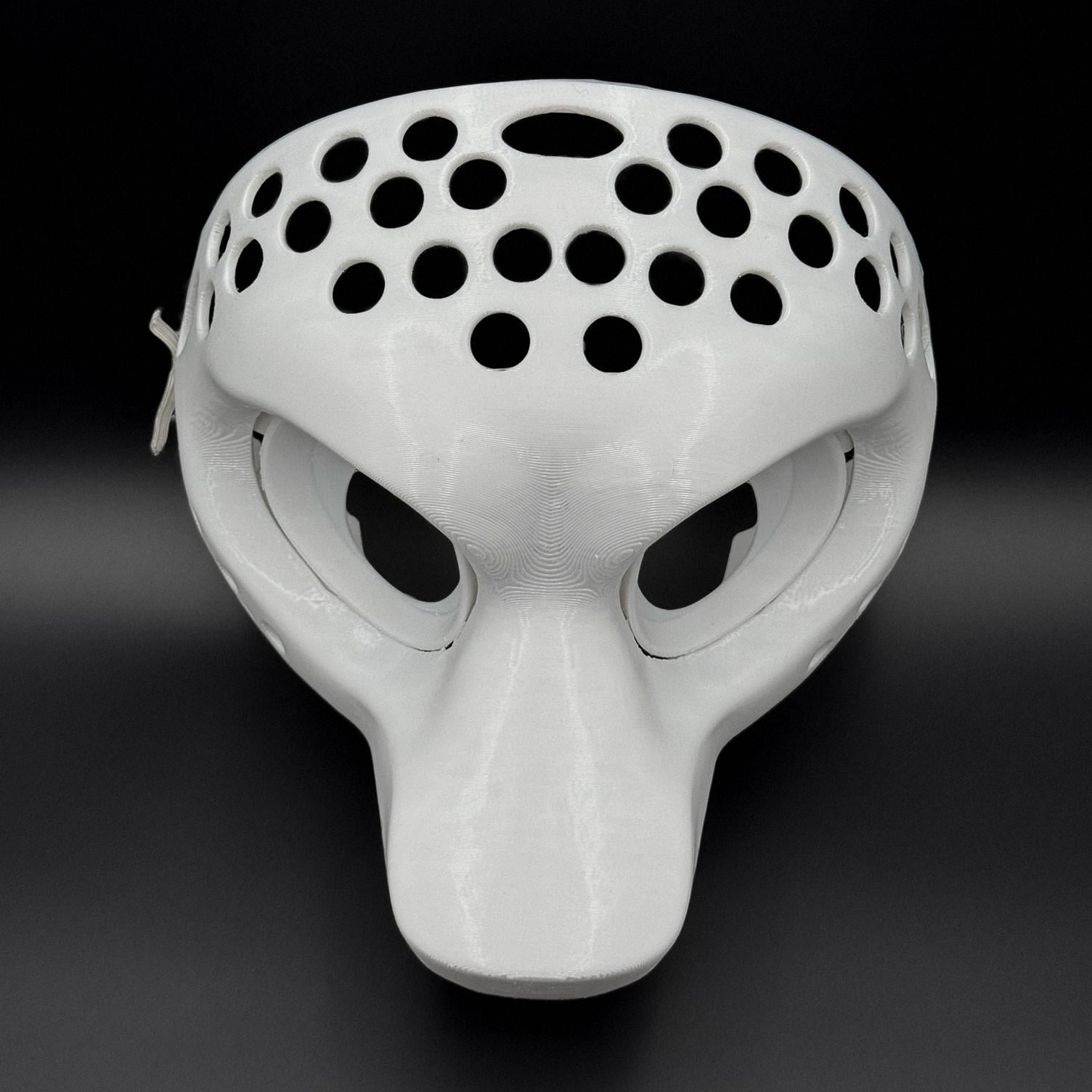 Wickerbeast 3D printed fursuit head base