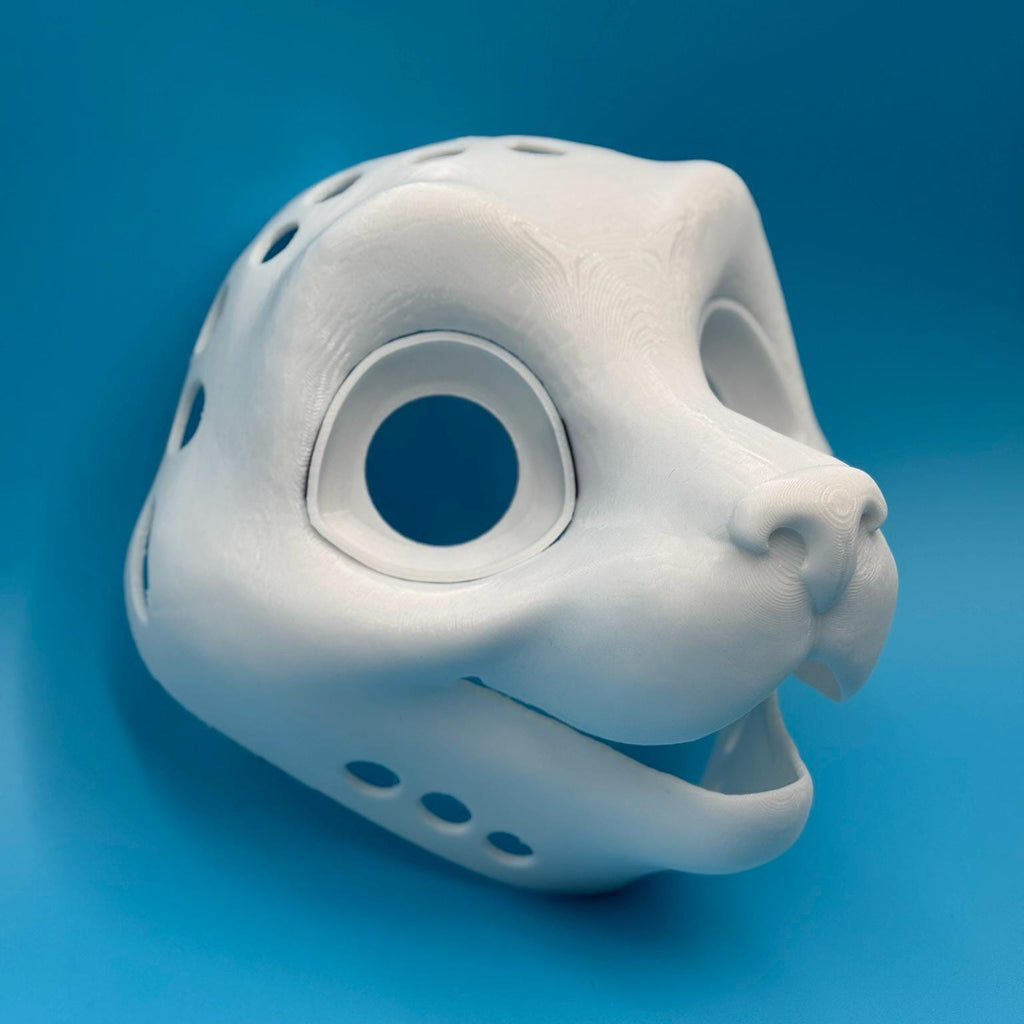 Cat 3D printed fursuit head base