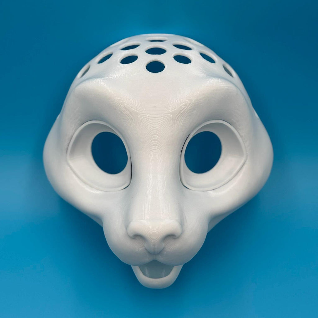 Cat 3D printed fursuit head base