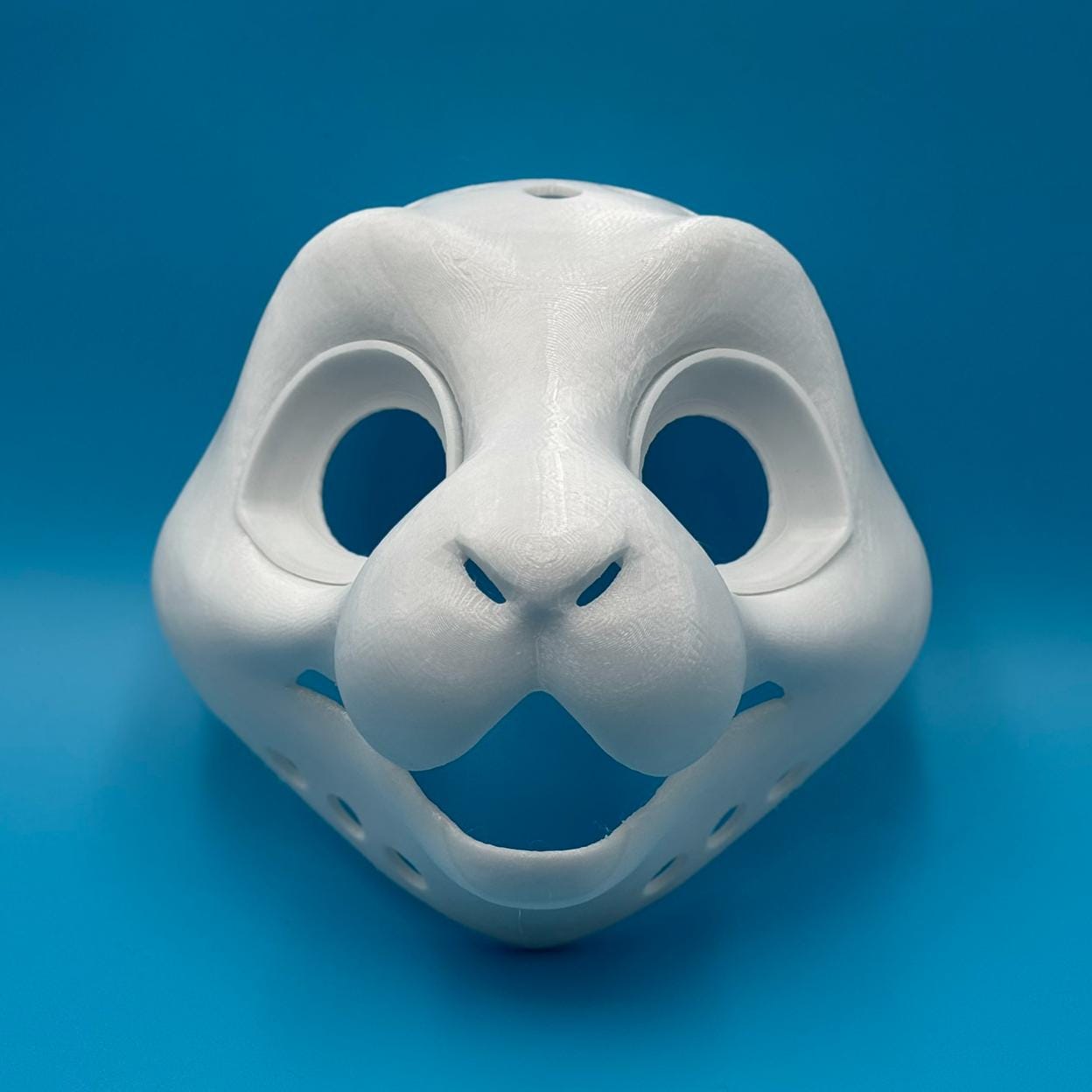 Bunny 3D printed fursuit head base