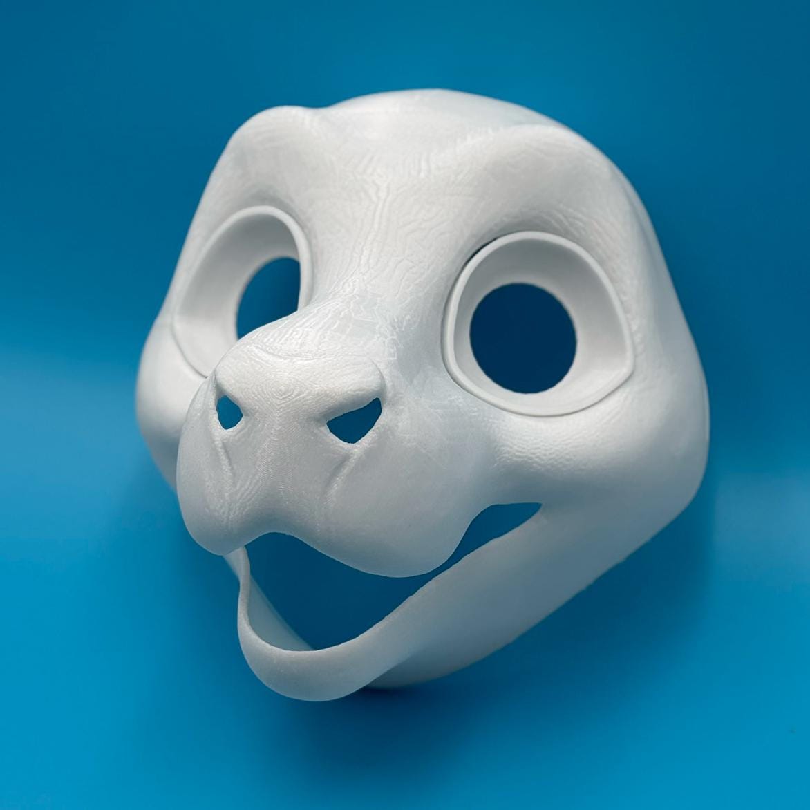 Deer 3D printed fursuit head base