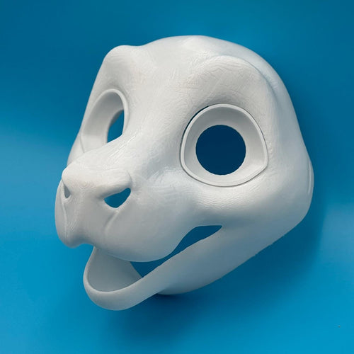 Deer 3D printed fursuit head base