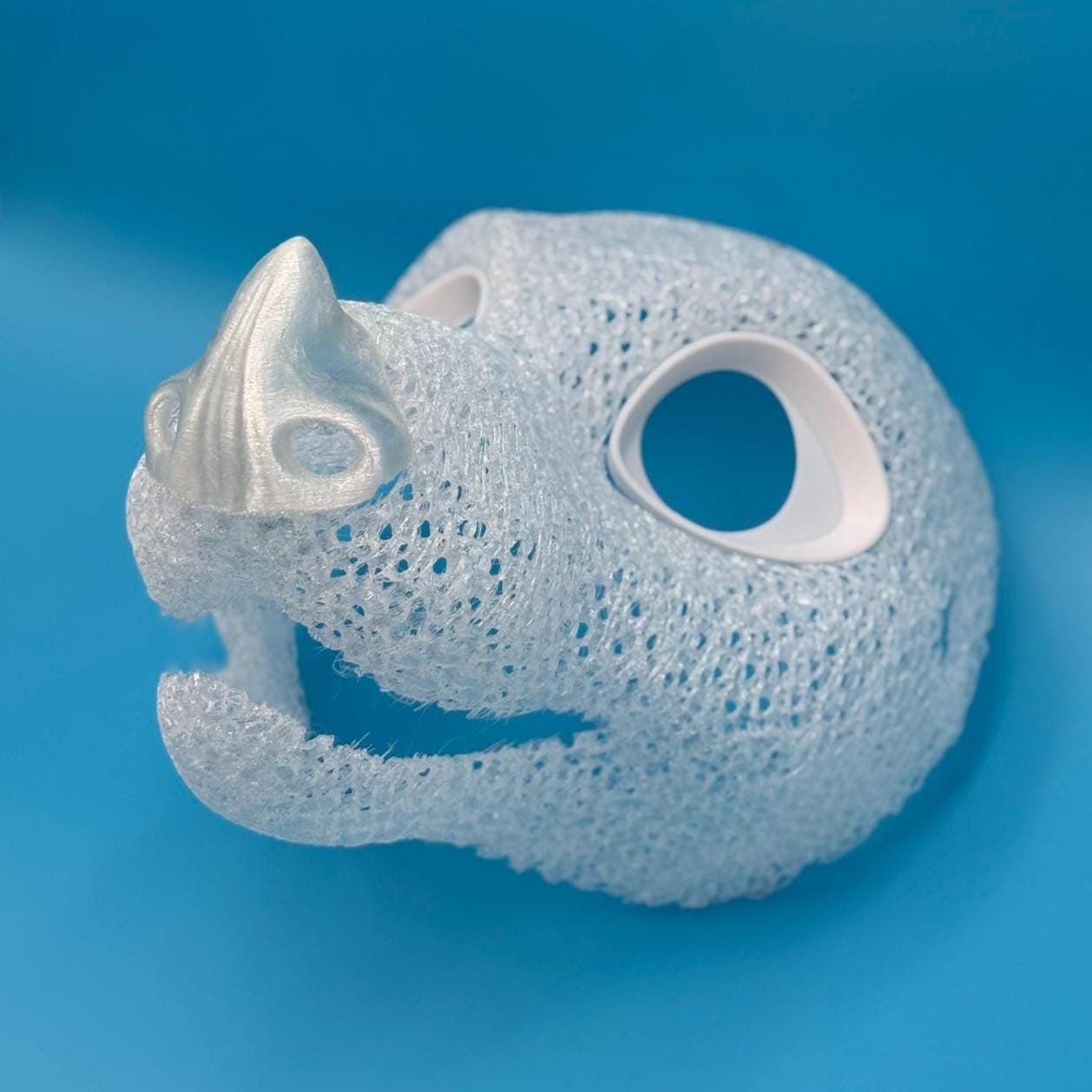 Leaf Nosed Bat 3D printed fursuit head base