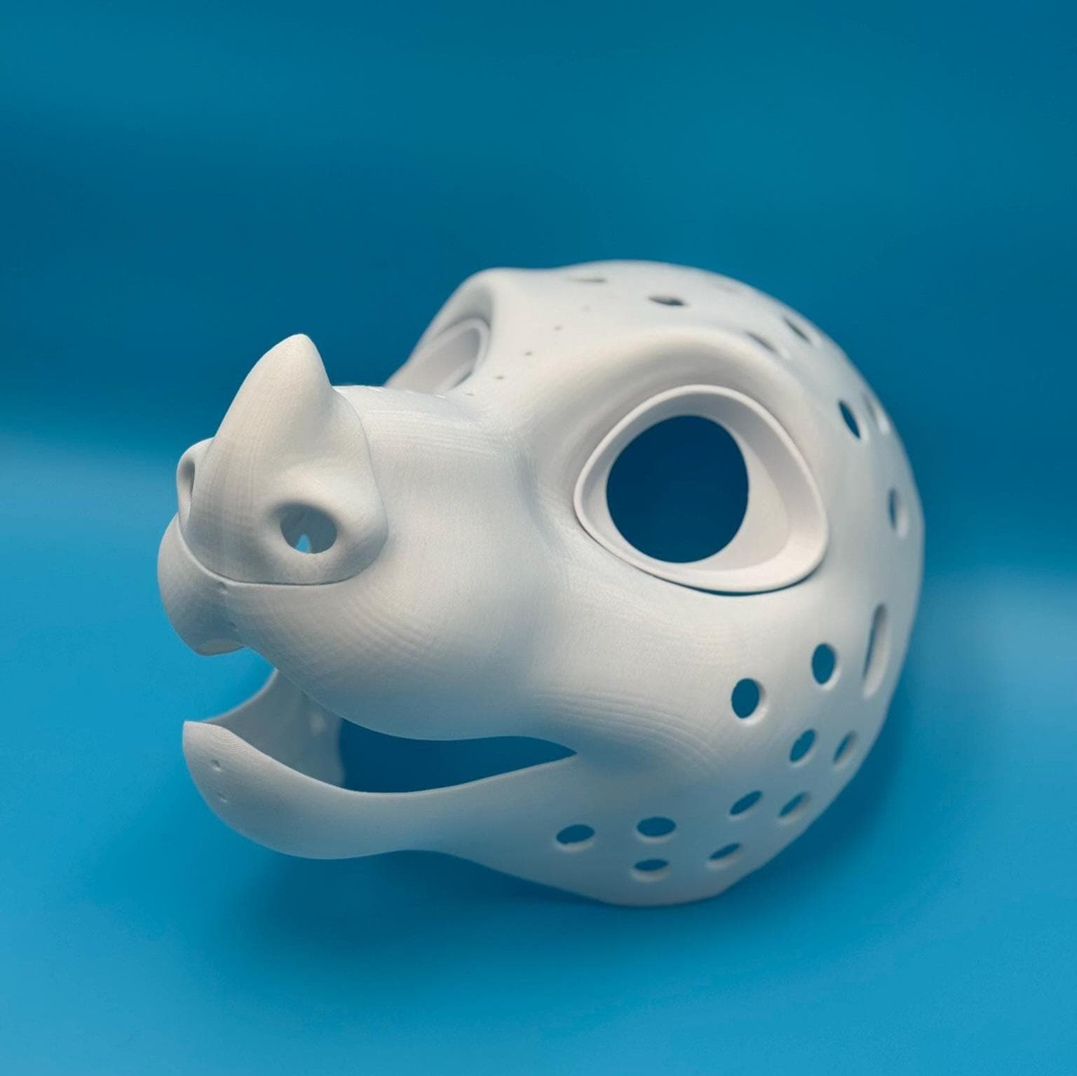 Leaf Nosed Bat 3D printed fursuit head base