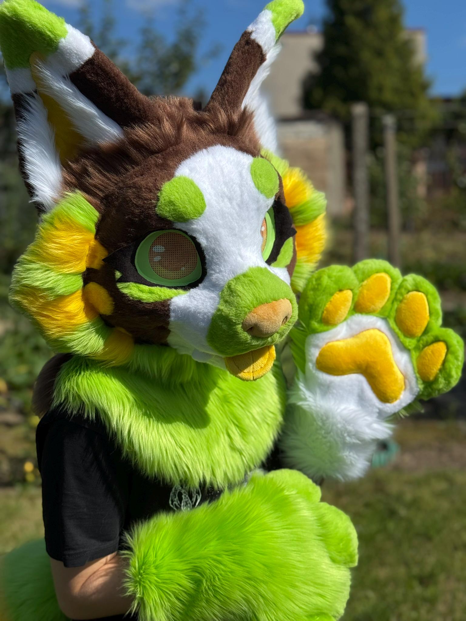 Fursuit Furry Mini Partial Premade Cat