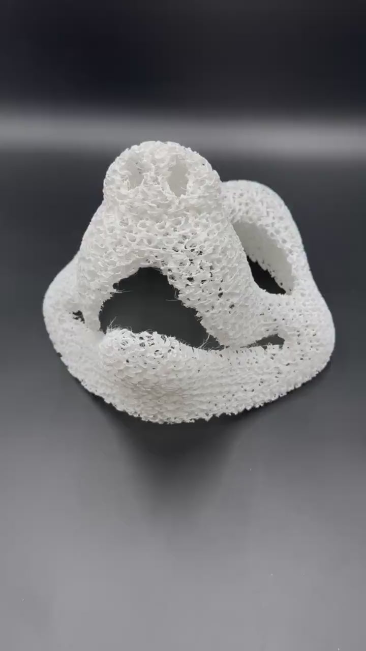 Canine Dog 3D Printed Flexible TPU Fursuit Head Base, DIY Furry Cosplay Mask